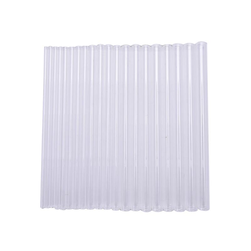 

Clear Glass 10mm Reusable Wedding Birthday Party Drinking Straws Thick Straws Dia 6mm/7mm/10mm/12mm/14mm