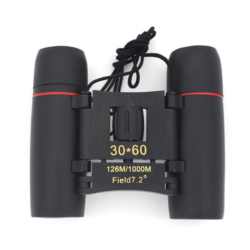 

Zoom Telescope 30x60 Folding Binoculars with Low Light Night Vision for outdoor bird watching travelling hunting camping