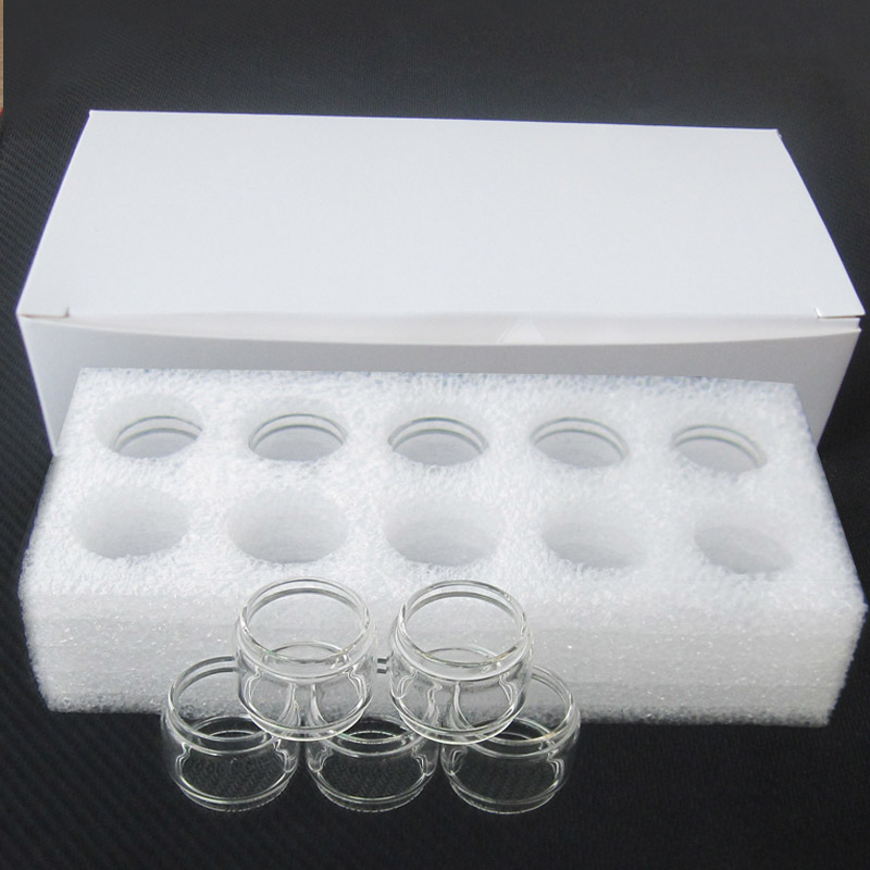

Geekvape Z Max Glass Tube Tank Clear Fat Extend Bulb Tubes Bag Bubble Convex Replacement DHL Free