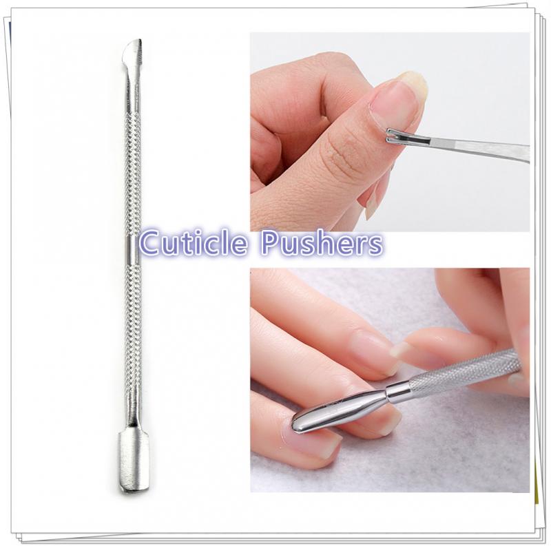 

Stainless Steel Durable Nail Cuticle Pusher Care Skin Cleaner Fashion Design Pedicure Implement New Manicure Tool Nail Art Tools