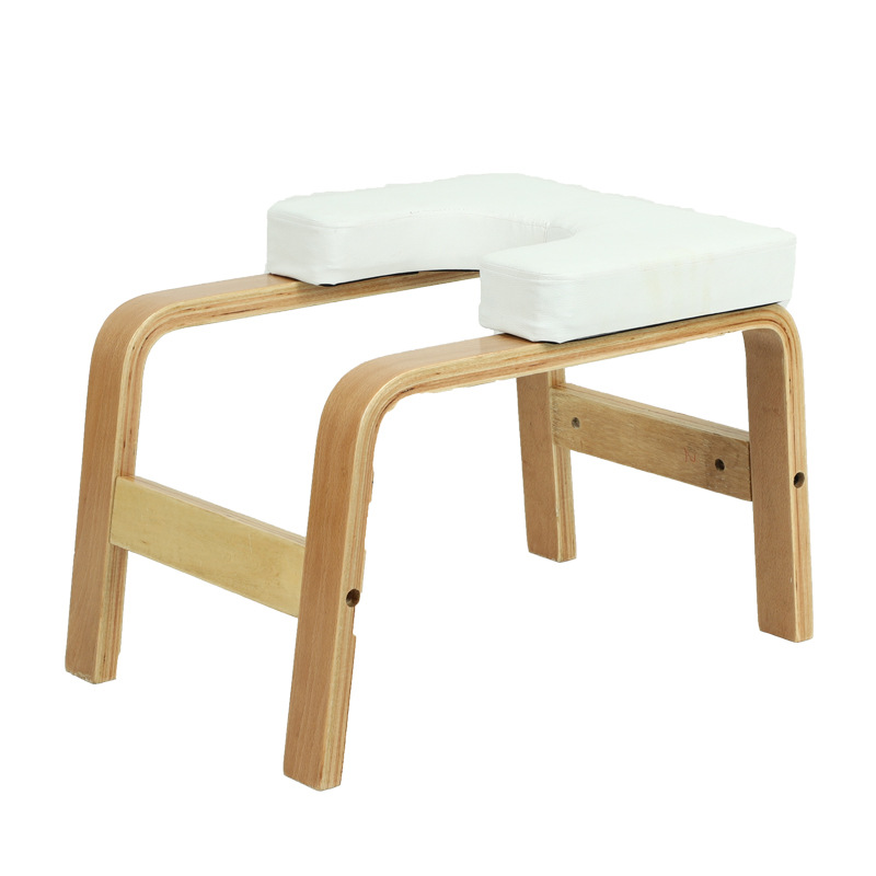 

Wooden Yoga Inverted Bench Yoga Assistance Training Inverted Chair Home Commercial Small Fitness Bench