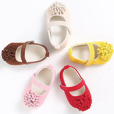 

Floral New Infant Toddler Baby Girl Soft Sole Crib Shoes Sneaker Newborn Princess 0-18M
