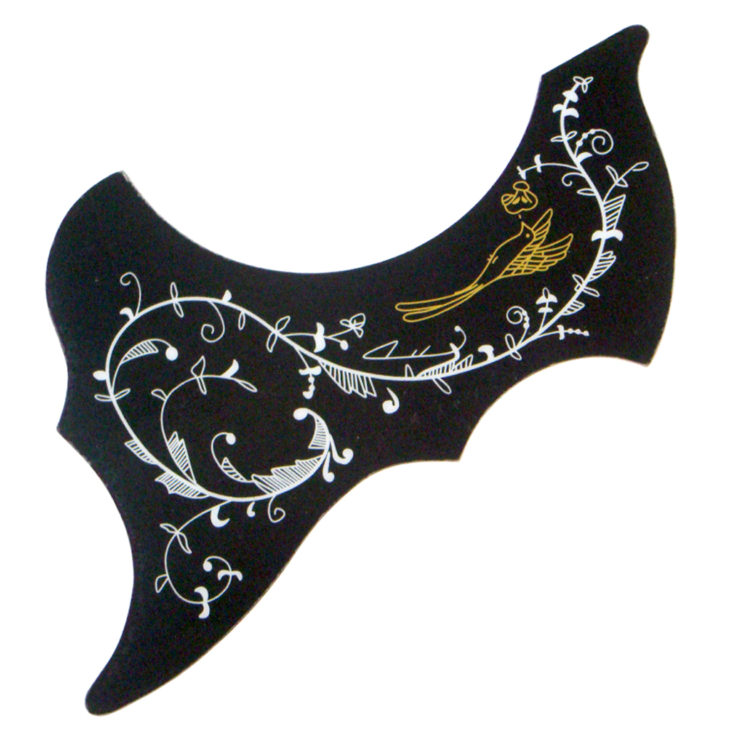 

Guitar Pickguard Anti-Scratch Guard Plate Self-Adhesive Pick Guard Sticker for Acoustic Guitar Parts