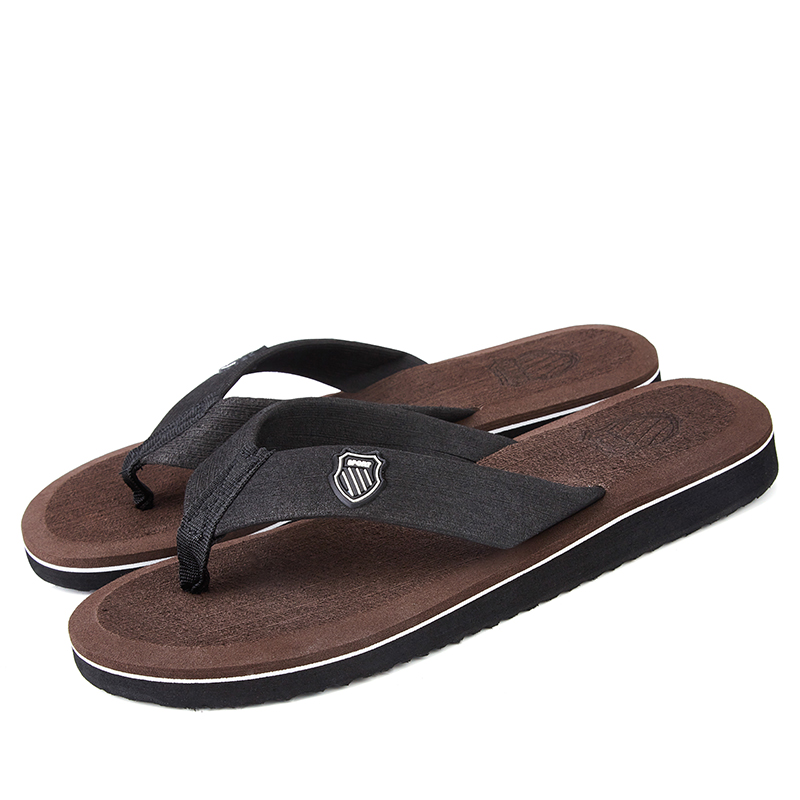 

Men Summer Flip Flops Beach Sandals Anti-slip Casual Flats Shoes High Quality Slippers Zapatos Chanclas De Hombre Wholesale, Red