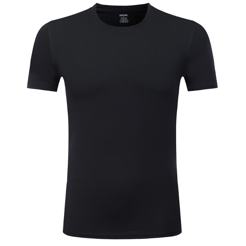 

Shirt Homme Running Men Women Running T Shirt Quick Dry breathable Fitness T Training Clothes Gym Soccer Jersey Solid wear, Blue