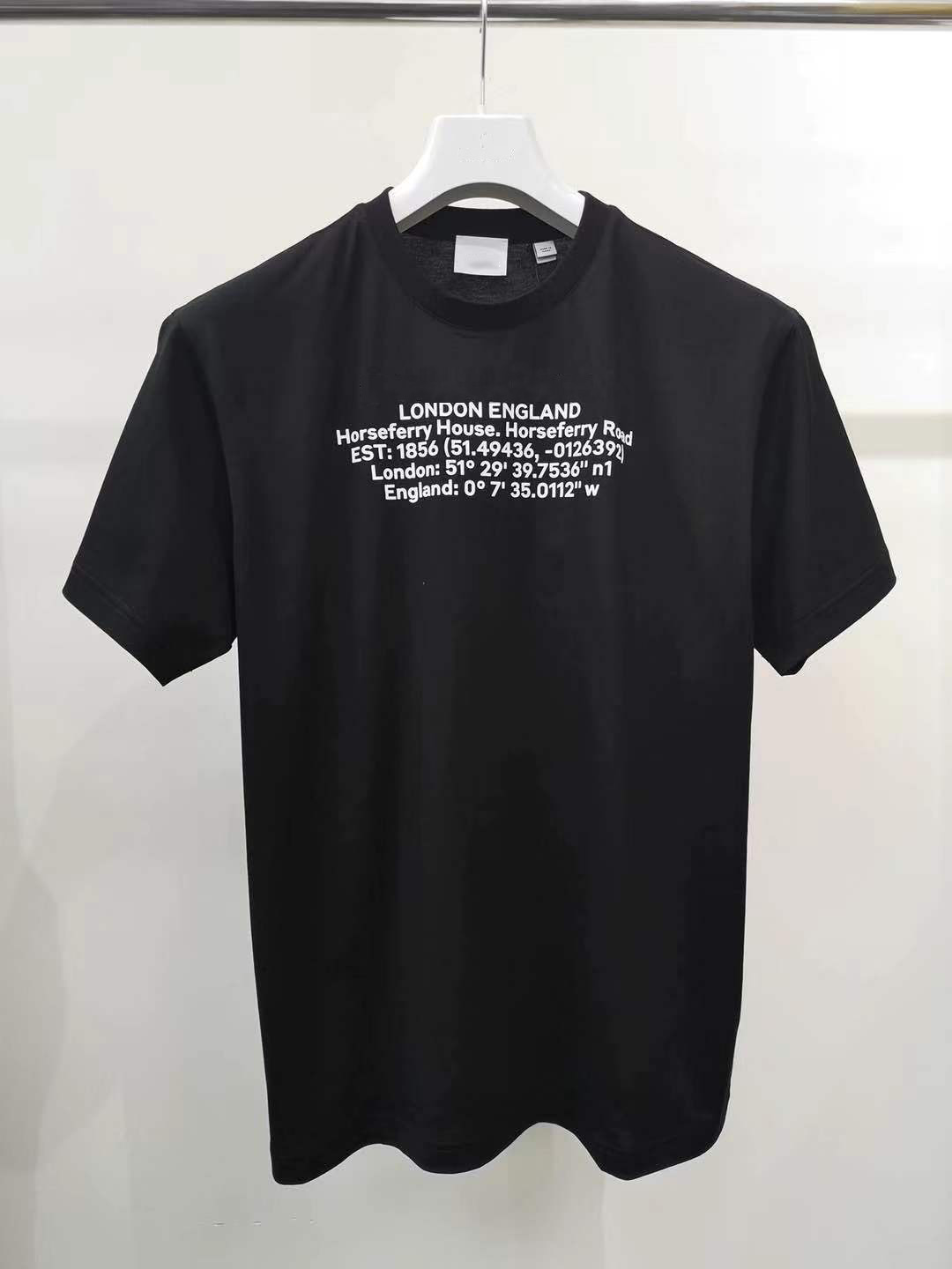 

2020 New Fashion Designer T Shirt Mens T Shirt Brand Printed T Shirt Hip-hop Muti-Style Short Sleeve Women Men Letter, Black
