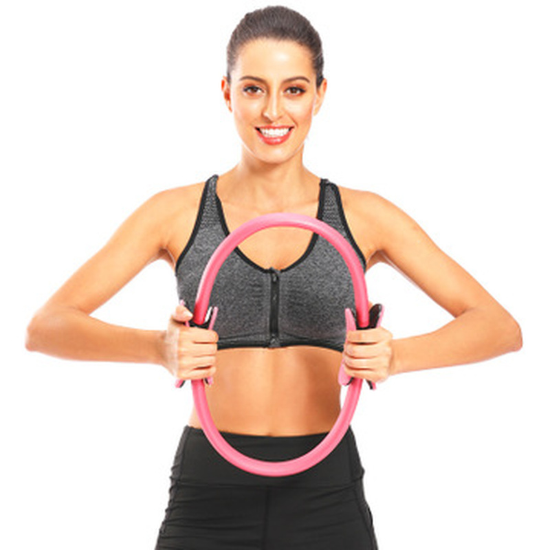 

Yoga Pilates Ring Magic Wrap Slimming Body Building Training Heavy Duty PP+NBR Material Yoga Circle Fitness Ring workout
