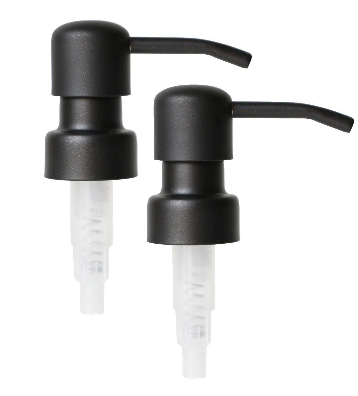 

28/400 wholesale Soap Dispenser Black Bronze Rust Proof 304 Stainless Steel Liquid Pump for Kitchen Bathroom Jar not