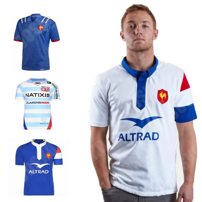 

2020 New FRENCH Rugby Jerseys shirts BABILLOT HUGET LAURET LOPEZ MAESTRI MEDARD PRISO SERIN THOMAS SLIMANI POIROT MEDARD, Black;gray