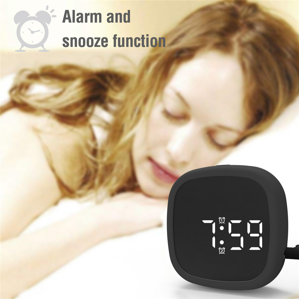 

Silicone voice control digital alarm clock digital LED display pocket clock LED display Desk Table Alarm Best Selling Z806