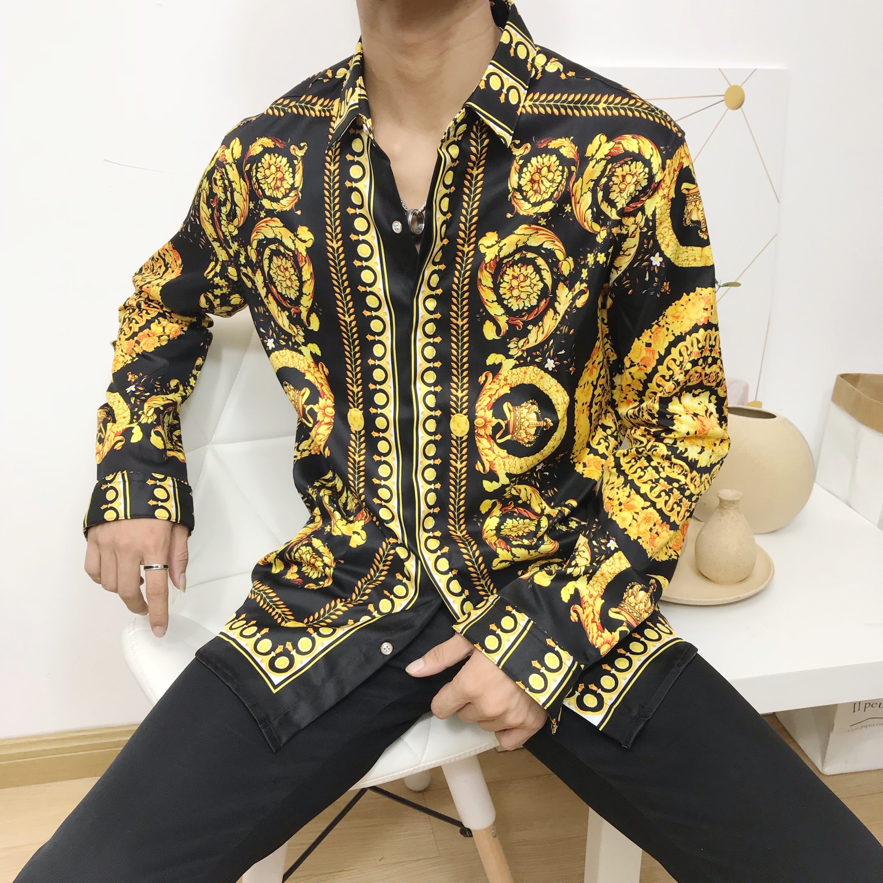 camisas de diseño hombre