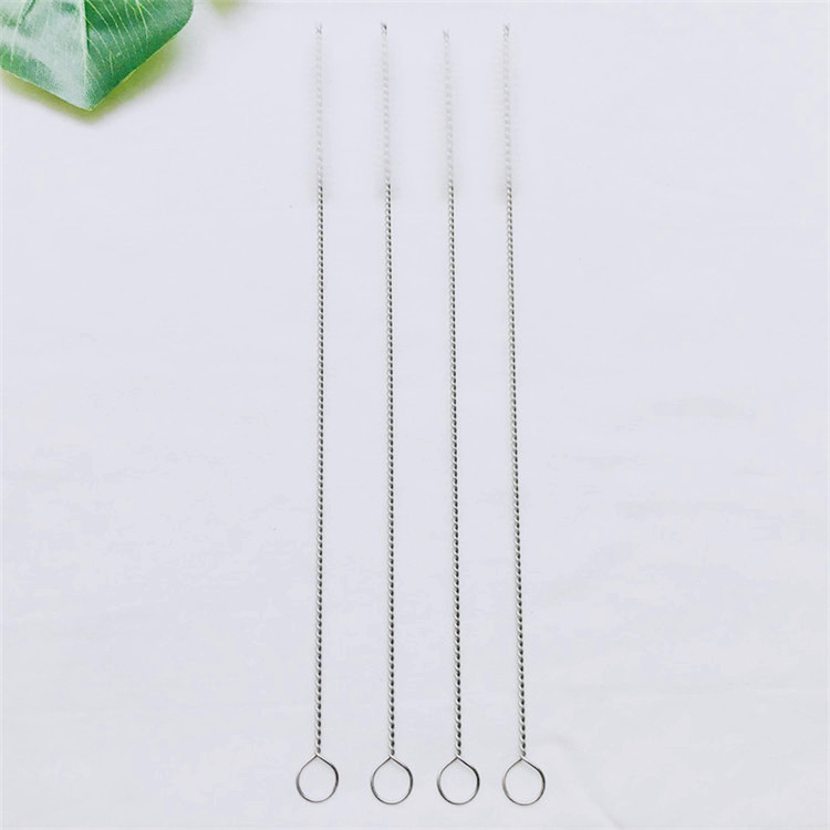 

200MM Rotate Brush Nylon Brush Cleaner for Metal Straw Cleaning Light Weight Stainless Steel Straw Brush