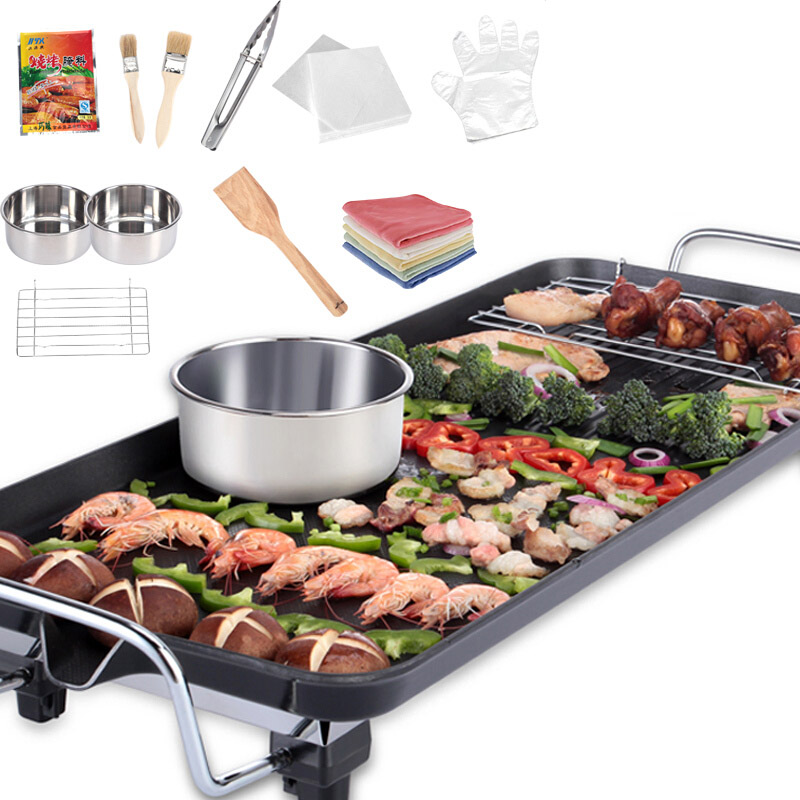 

Barbecue Oven Electric Non-stick Electric Baking Oven for Roast Meat Pot Smokeless Electromechanical Baking Pan Barbecue Stove