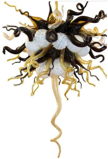 

Style CE/UL Certificate Energy-saving lamp Murano Art Glass Crystal Hotel Decorative Smart Chain Ceiling Chandelier