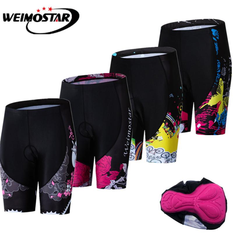 

Cycling Shorts Weimostar 2021 Women Bike Silicone Padded Girl MTB Bottom Bicycle Riding Sports Ropa Ciclismo Maillot Red, 117