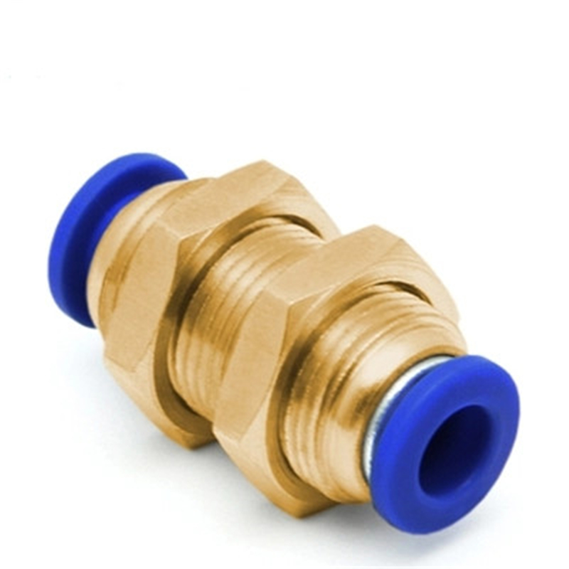 Herraje De Empuje Tubo 12 Mm a 3//8/" BSPP Hembra Conector Neumática Aire