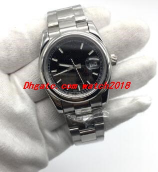 

3 Style Men Watch 116200 36mm Black White Dial A2813 Automatic Movement Sapphire Luminous Stainless Steel Bracelet Fashion Watchs Luxury Wristwatch