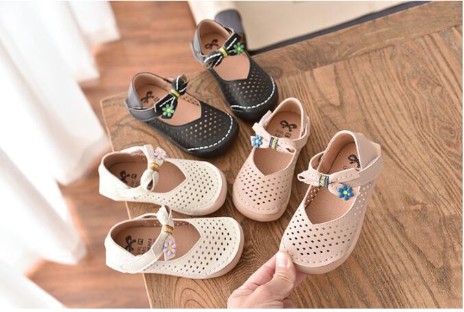 

Girls Fretwork Soft Bowknot Shoes Kids Toddler Baby Princess Summer Spring Autumn Sandals MQM 007, White