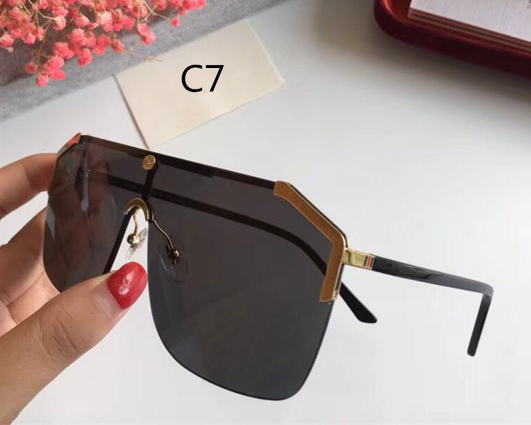 

Top Sport Sunglass Men onepiece 2020 Women Oversize Goggle Shape Shield Visor Sunglasses Sexy Retro Outdoor Travel Lentes De Sol Mujer