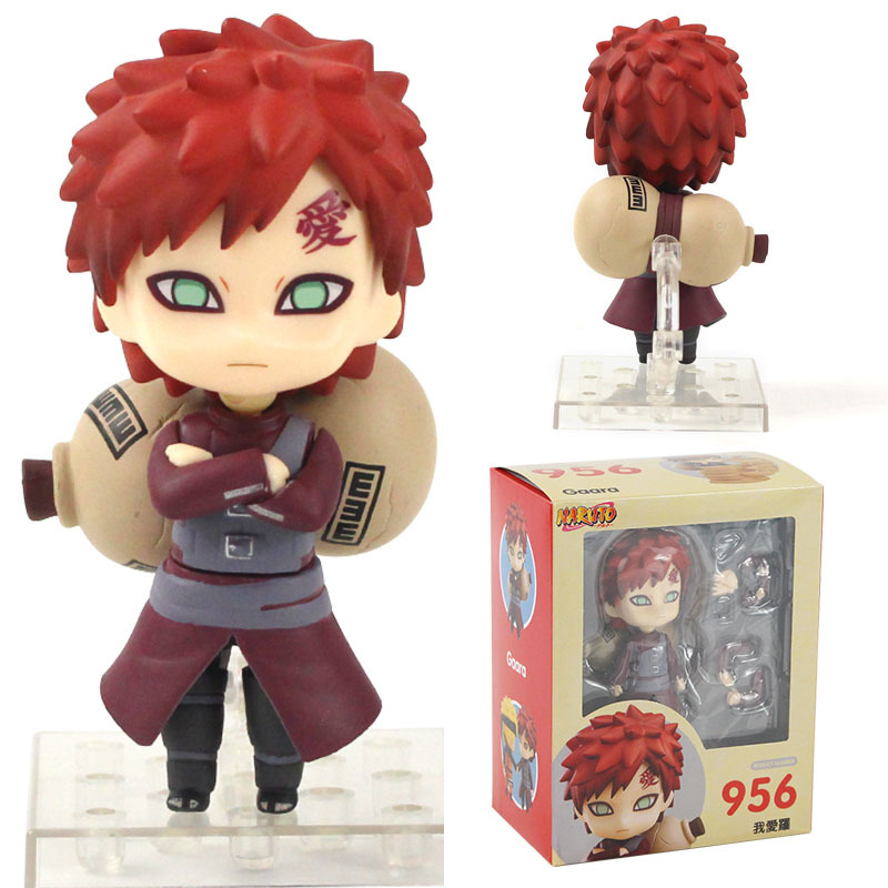 

11cm Anime Naruto Shippuden Gaara 956# Cute PVC Action Figure Collection Model Toys Doll gift for kids MX200319