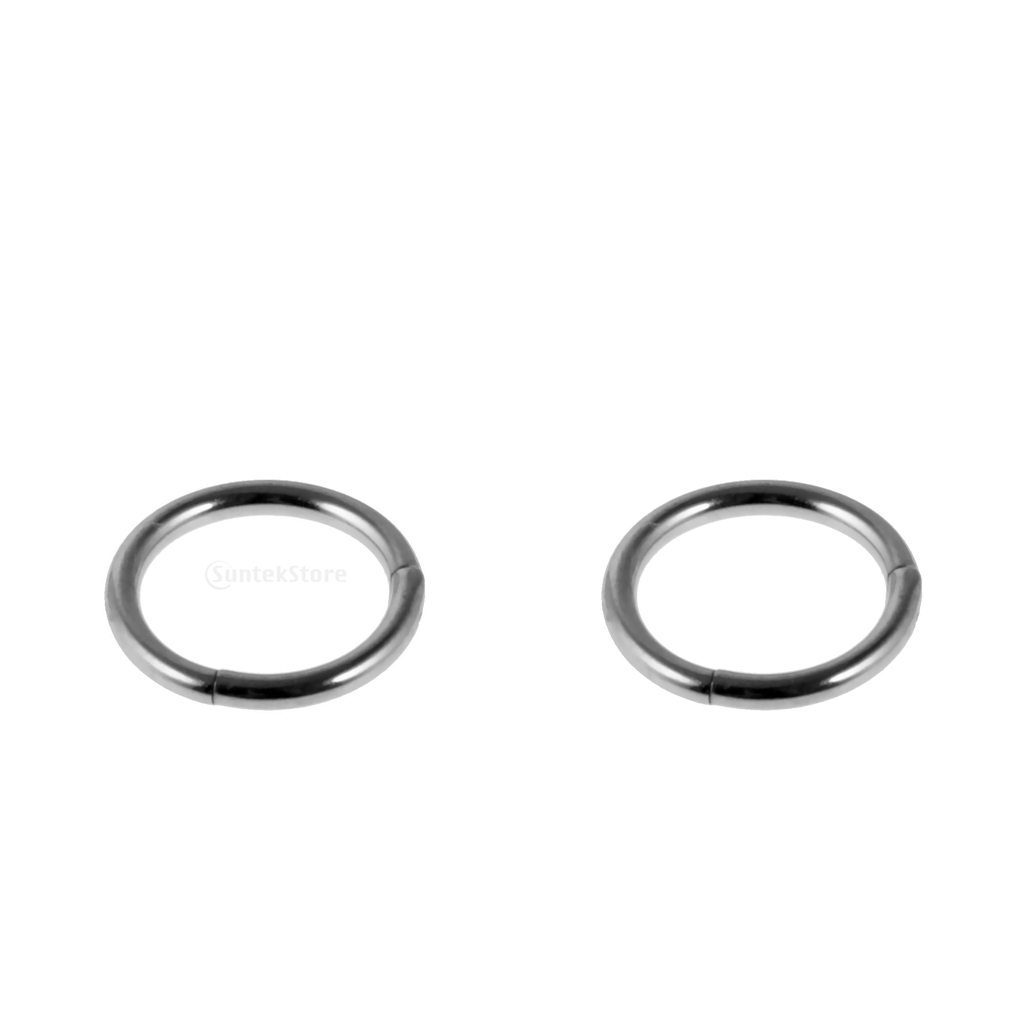 

2 Pieces Stainless Steel Ear Nose Septum Hinge Segment Tragus Hoop