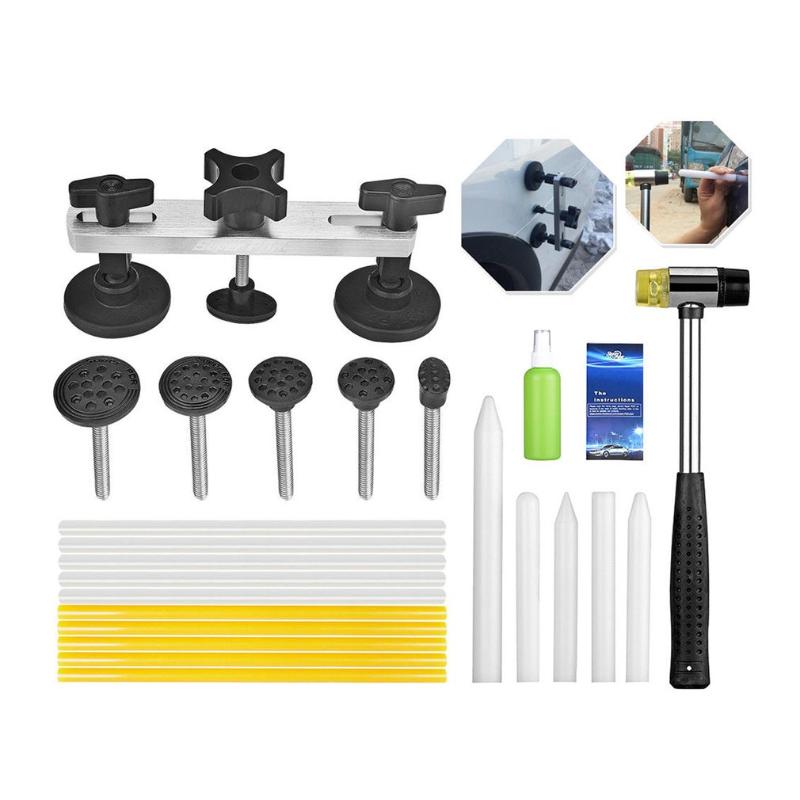 

24PCS/Sets Dent Repair Tools Kit PDR Dents Lifter Tool Bumps Repair Set Smart Full Complete Repairing Instrument