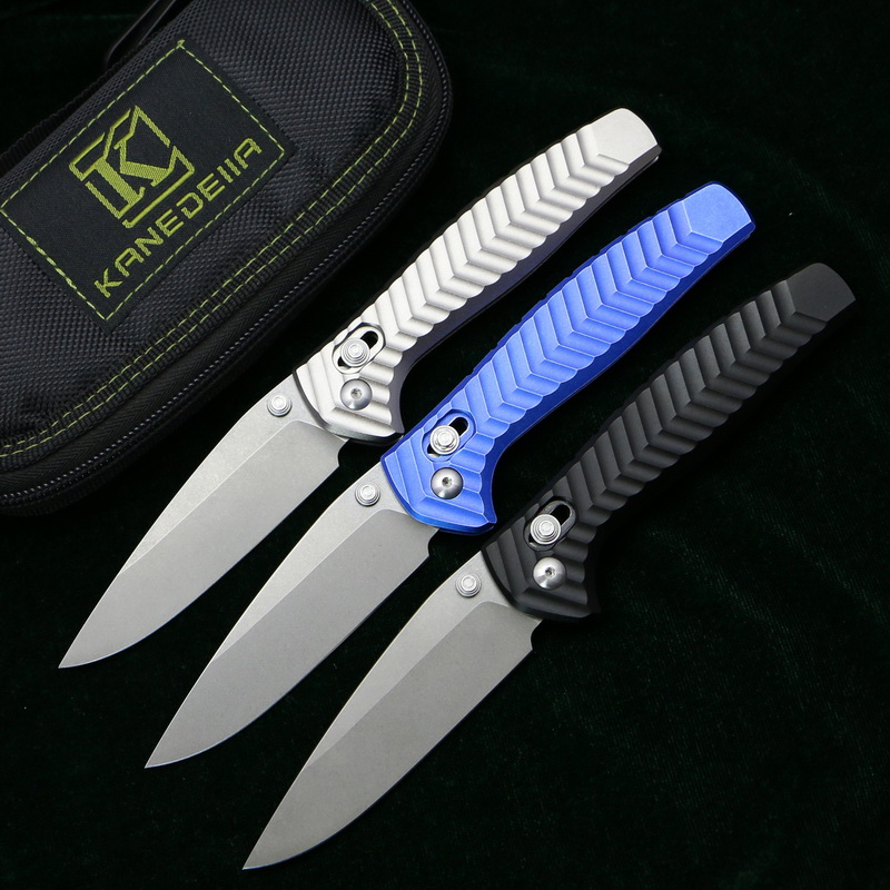 

Customized 781# folding knife 9CR18MOV blade aluminum handle camping hunting fishing pocket tactics survival fruit knives EDC portable tools