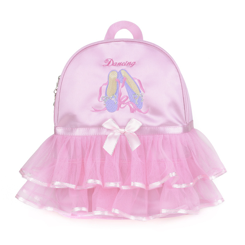 Danza Bag Bambini Del Merletto Della Spalla Del Sacchetto Della Ragazza Del Bambino Balletto Borsa Bambina Sveglia Balletto Danza Zaino Principessa Crossbody Bag Danza