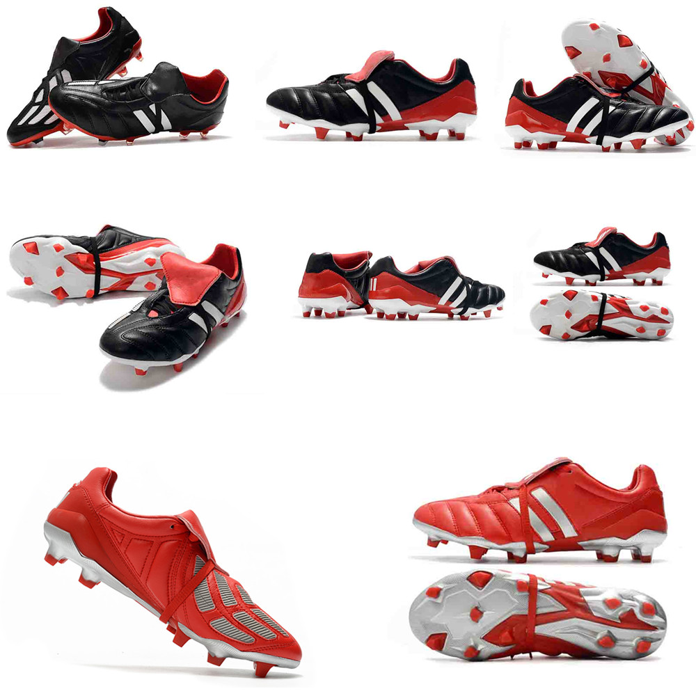 

2020 Mens Soccer Cleats Predator Precision FG Turf Football Boots Predator Mania Champagne 6th Soccers Shoes Man Sneakers, Bluefg