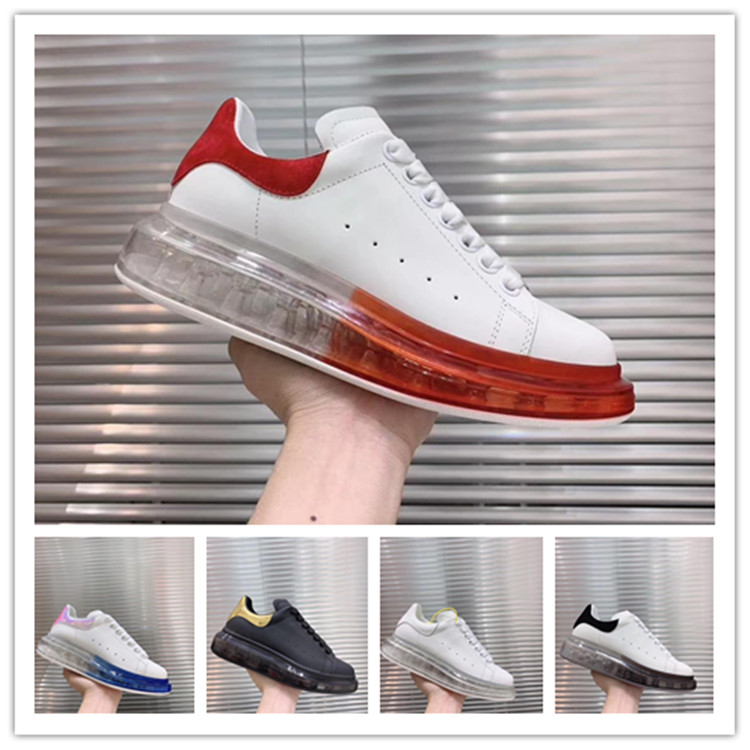 tenis plataforma transparente