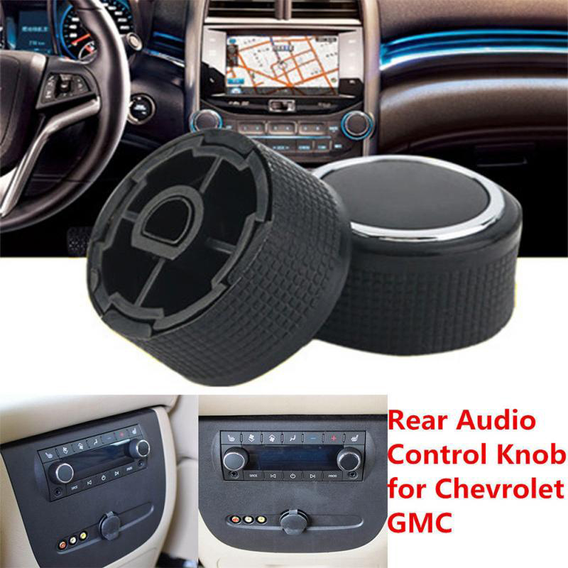 

Car Rear Radio Volume Control Knob Air Conditioner Knobs Button Controls Switch For 07-13 GMC Chevrolet