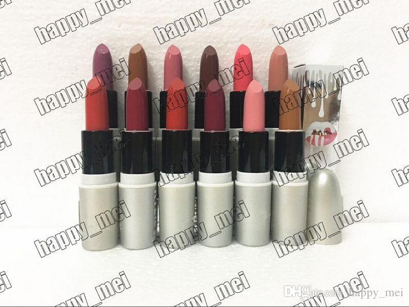 

Free Shipping ePacket New Makeup Lips NO:89A Holiday Edition Matte Lipstick!12 Different Colors
