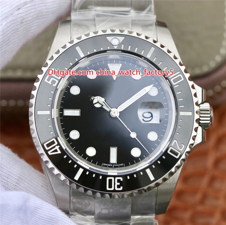 

Hot Selling Best N V9 43mm 126600 Sea-Dweller CAL.3235 Movement 28800vph 904 Steel Red SEA Ceramic Mechanical Automatic Mens Watch Watches, No box papers