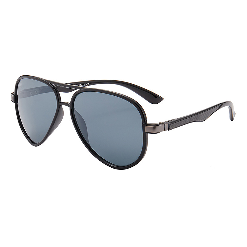 

New Fashion Pilot Polarized Sunglasses for Men Women metal frame Mirror polaroid Lenses driver Sun Glasses with brown cases and box 4183