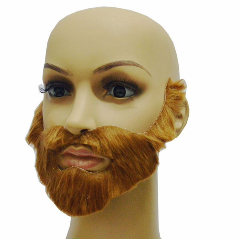 Fancy Dress Costume Fiesta Halloween Disfraces Falso Bigote Gracioso Barba ZY