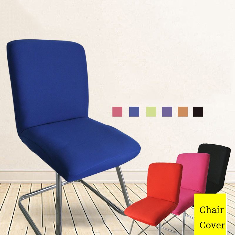 

Stretch Office Chair Cover Spandex Bar Chair Cover Stretch Seat for Computer Seat Case Elastic Dining