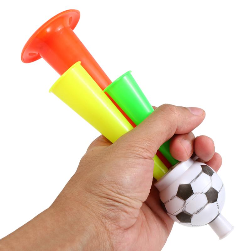 

Soccer Fans Trumpet Fan Cheer Bugle Football Sports Game Toy Horn Random Color Plastic Horn Toy Outdoor Camping