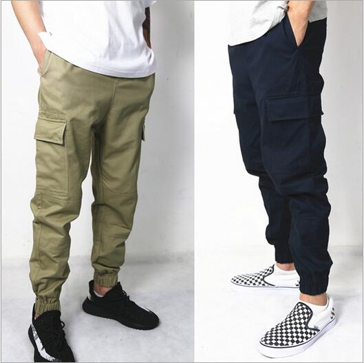 

Navy Baggy Pants Mens Joggers Pants Casual Fashion Slim Jogger Hip hop Sweatpants Men Pencil Harem Sarouel Homme
