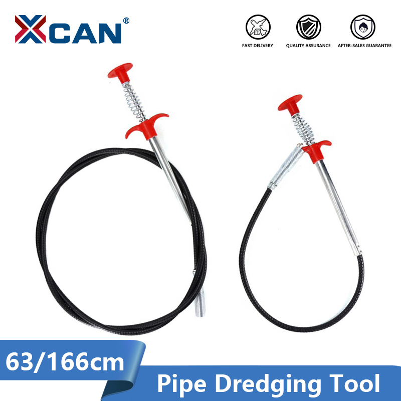 

XCAN Drain Sewer Dredge Pipe Cleaning Tools Drain Snake For Kitchen Sink,Bathroom Tub,Toilet Spring Pipe Dredging Tool