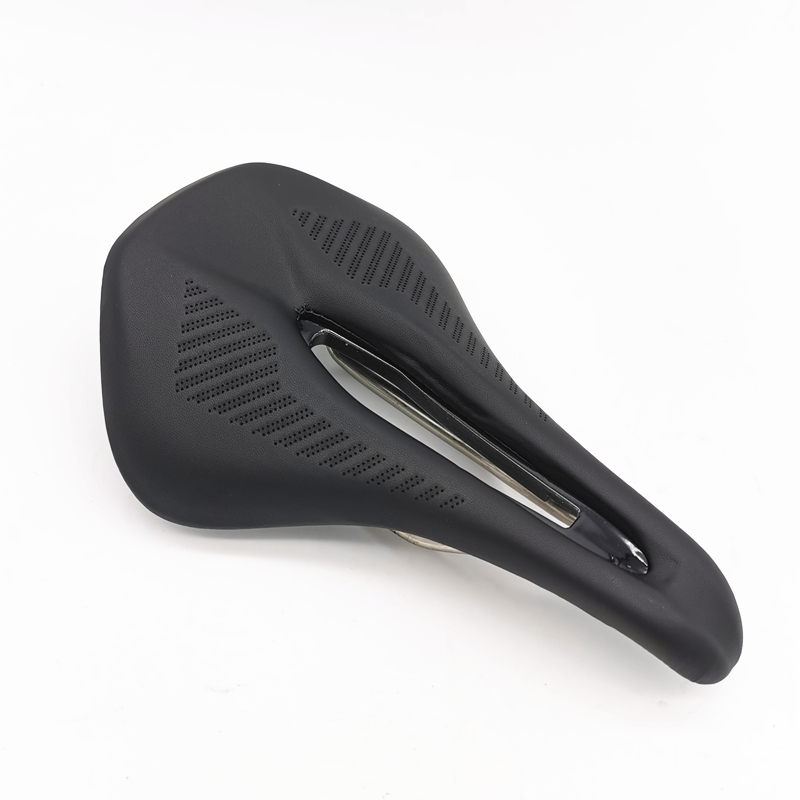

MTB Road Bicycle saddle Hollow Widen comfort Microfiber leather bike saddles Breathable Triathlon Cycling Hollow Saddle Seat
