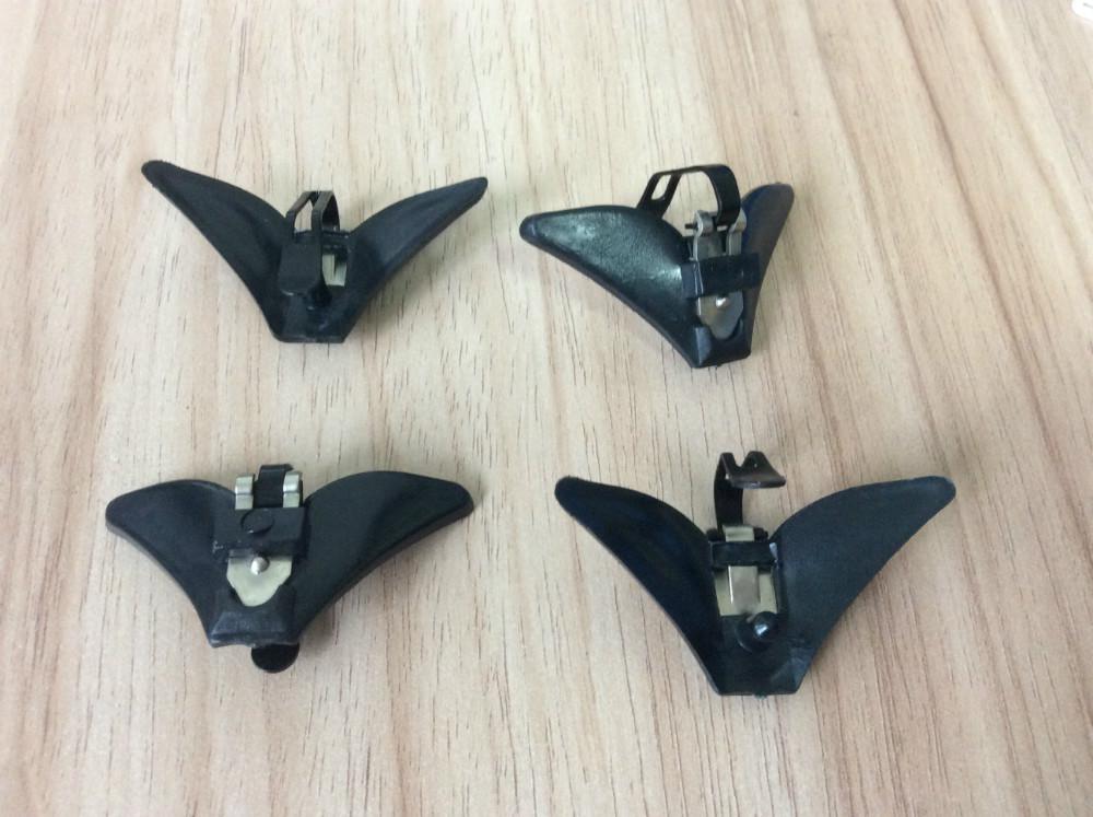

Wholesale-Zipper Tie Hardware Clip Buckle Adjuster Clip On Necktie 50 Sets