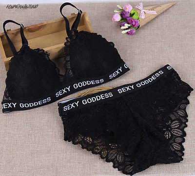 ropa interior encaje negro