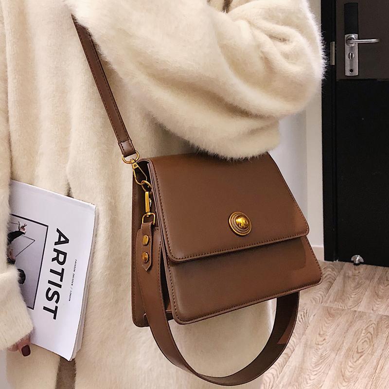 Designer-Vintage Fashion Femme Sac à bandoulière 2019 Nouveau sac fourre-tout en cuir de haute qualité pour femme Motif crocodile Messenger Ba