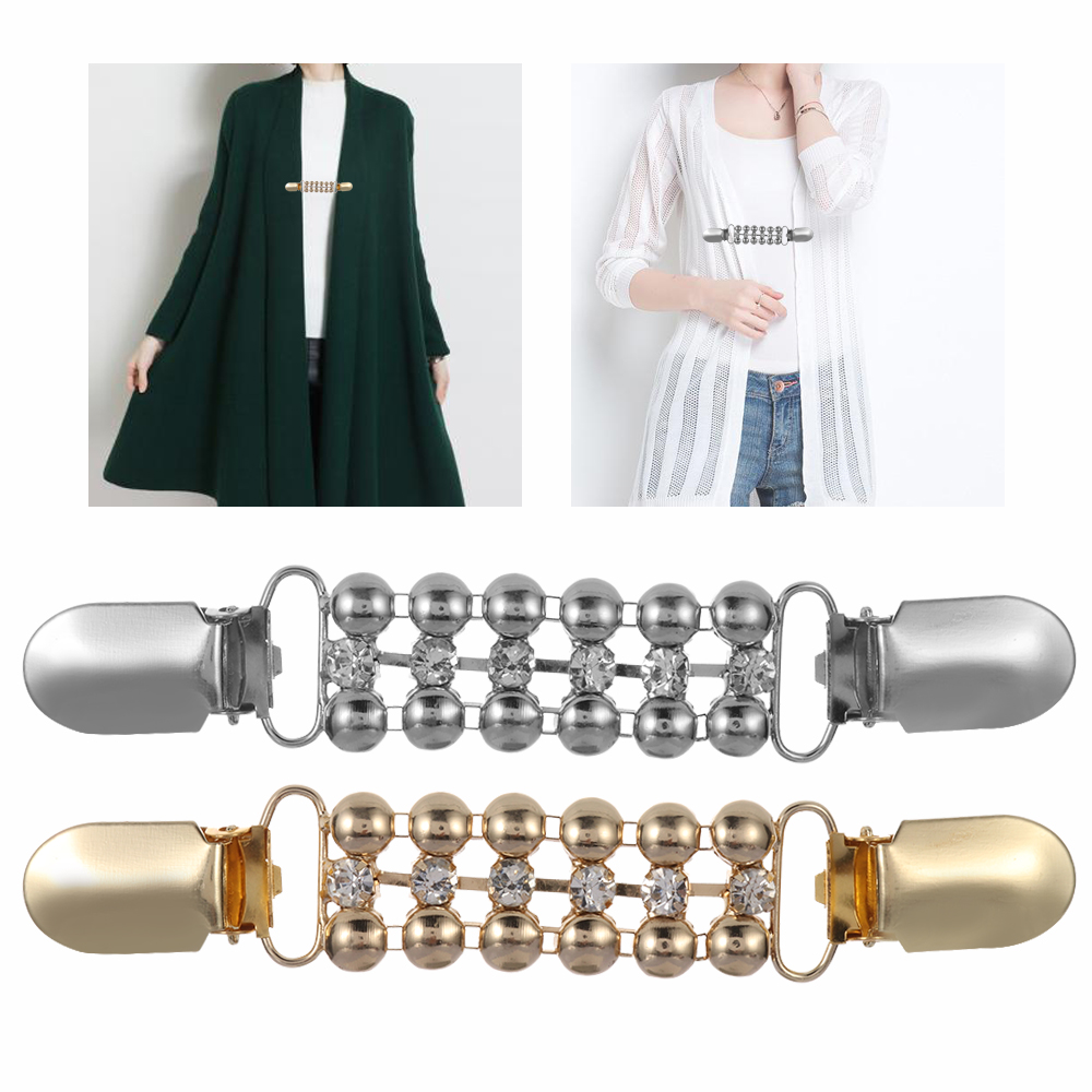 

1PCs Women Cardigan Sweater Blouse Pin Shawl Brooch Clips Shirt Collar Retro Duck Clip Winter Scarf Clasps Charms Accessories