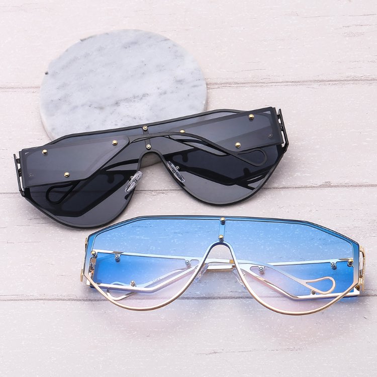 

2020 classic For Men sunglasses retro vintage men designer Retro Vintage Shiny Gold Summer Style Laser Gold Plated UV400 Eyewear ES82044