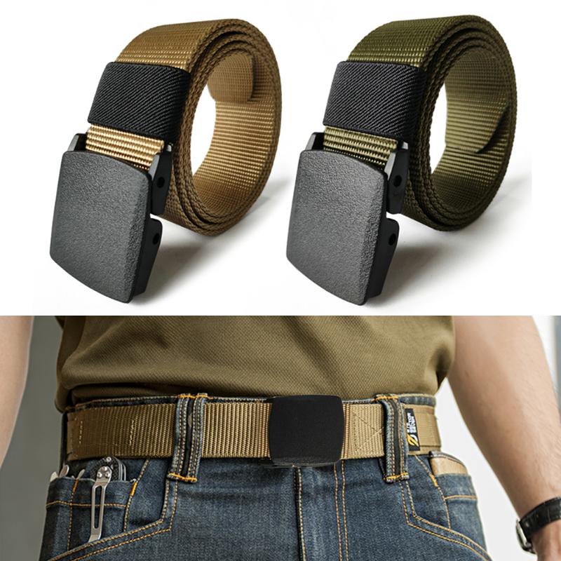 

Tactical Belt 125cm Travel Hidden Cash Money Belts Bag Anti Theft Waist Packs Pouch Wallet Fanny Bags Nylon Plastic, Khaki