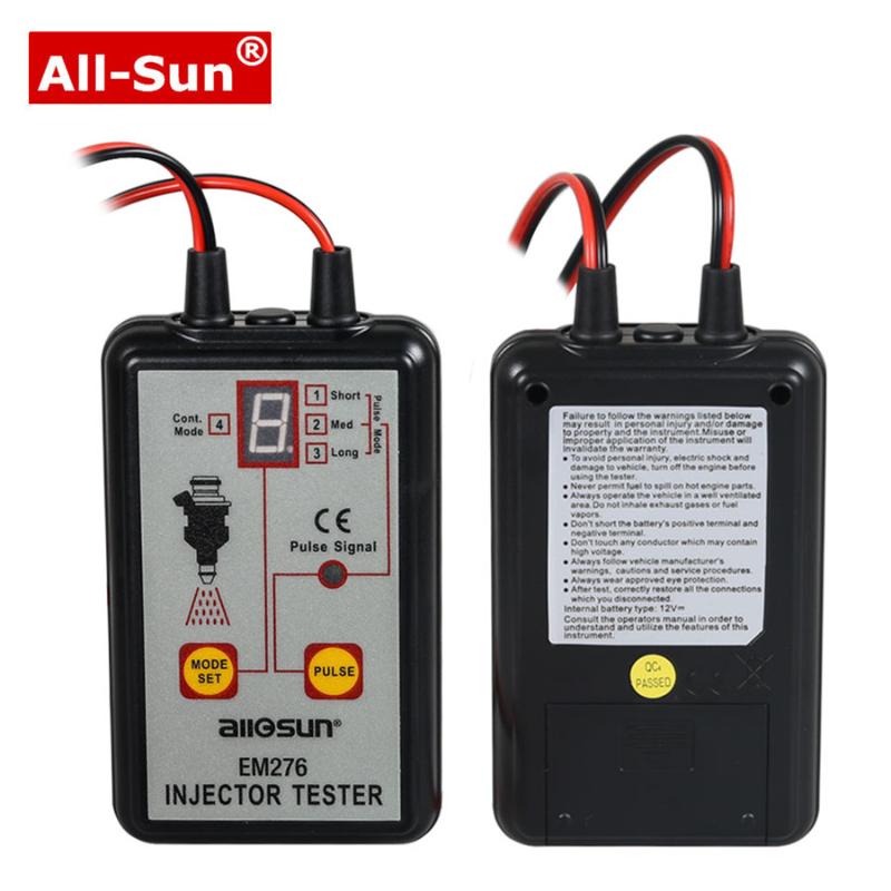 

All-Sun Professional EM276 Injector Tester 4 Pluse Modes Powerful Fuel System Scan Tool