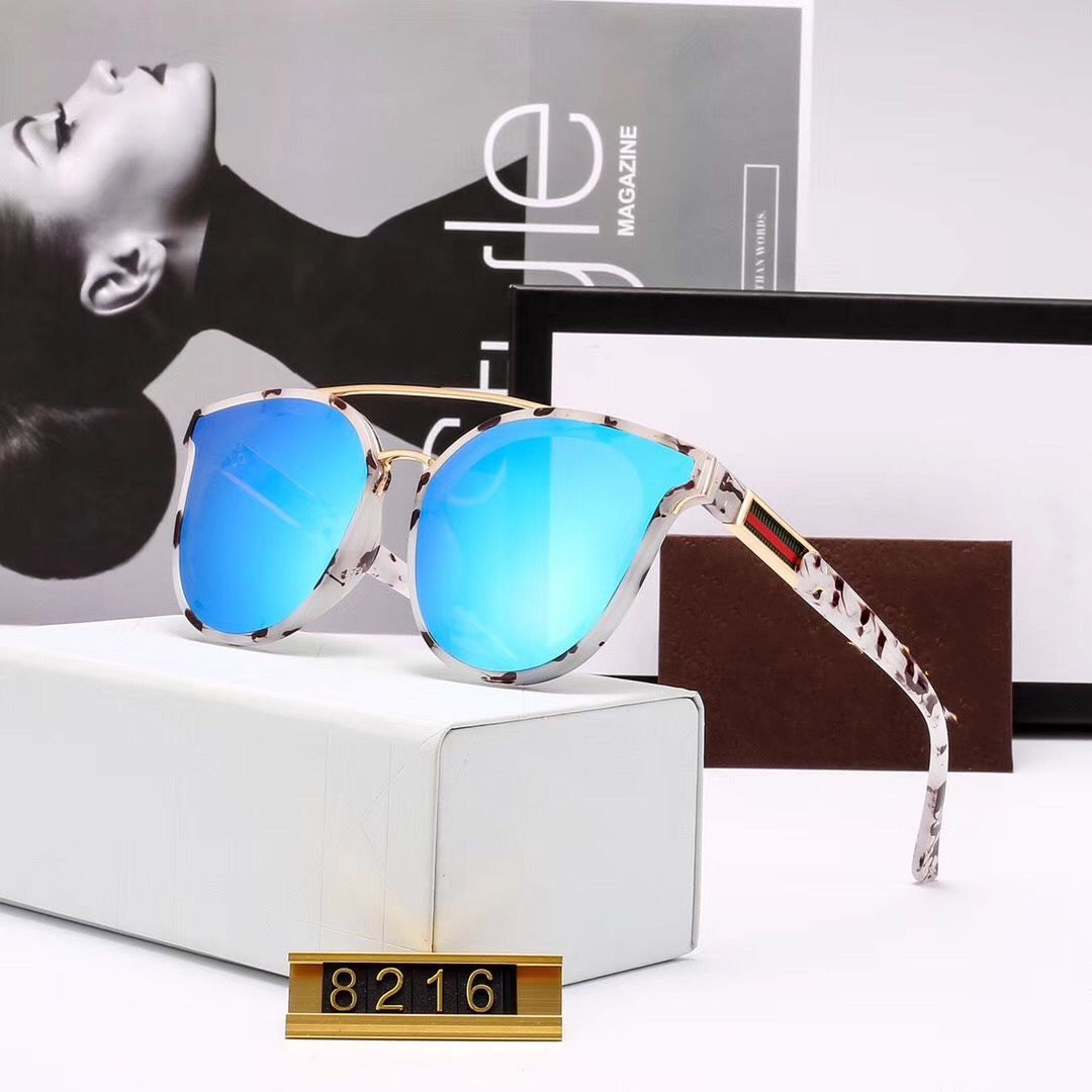 

Designer Sunglasses luxury Brands Eyeglasses Outdoor Shades PC Frame Fashion Classic Lady luxury Sunglasses Mirrors for Men Women G8216