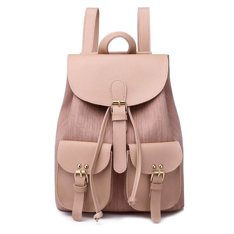 

female bag College 2019 new fashion women bag handbags fashion shoulder bag school bags, Pink