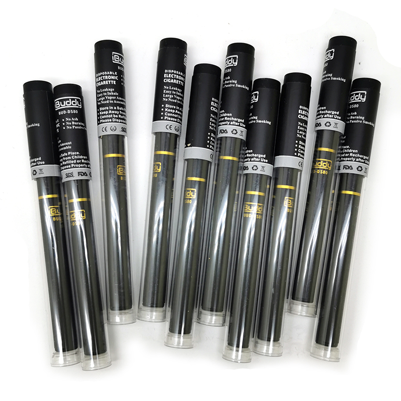 

Original iBuddy BUD DS80 Disposable Empty Vape Pen E Cigarette Kit 170mAh Battery 2.0ml Cartridge Top Filling Vaporizer